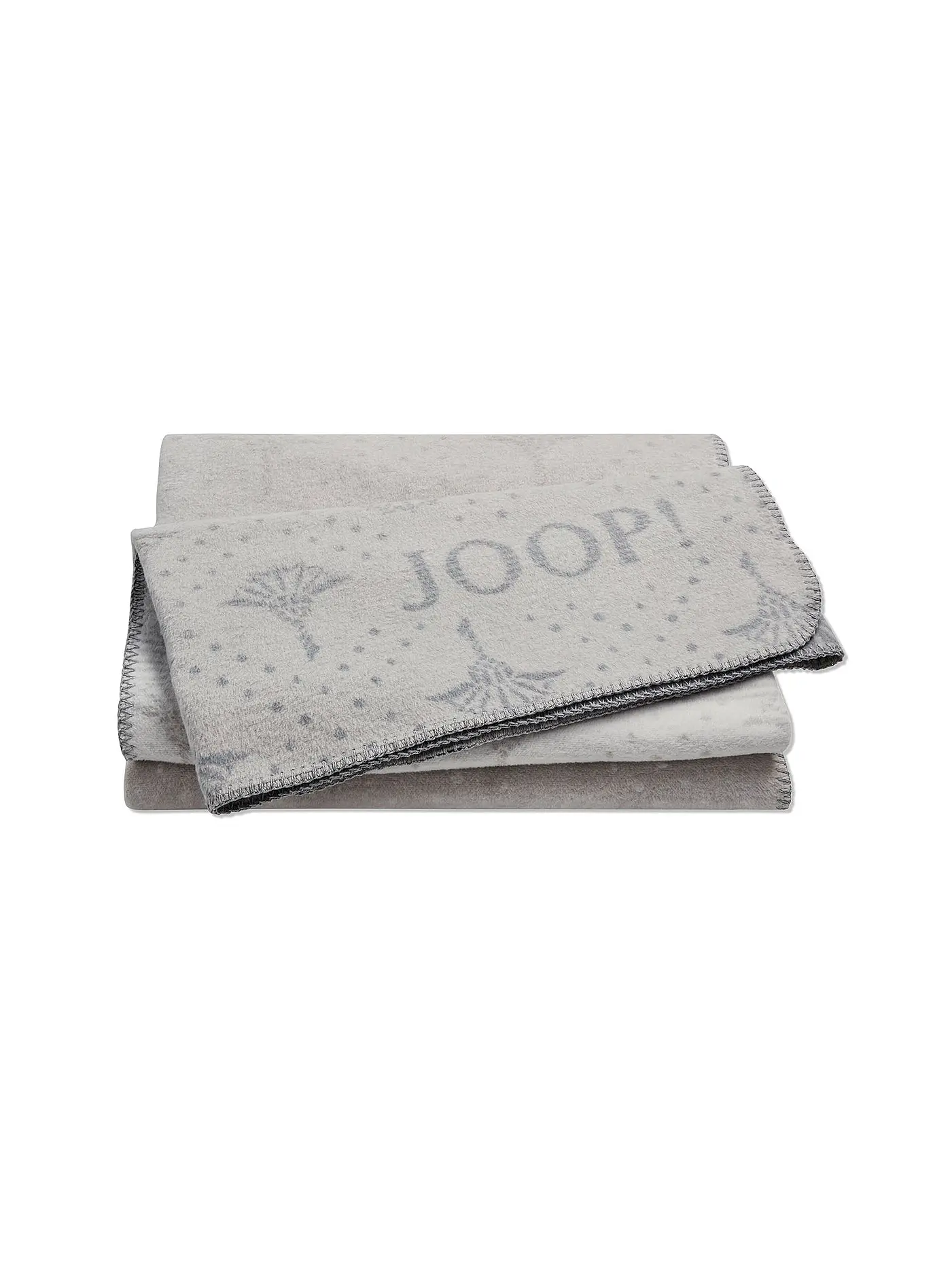 JOOP | Wohndecke 150x200cm CHARM Vanilla | hellgrau